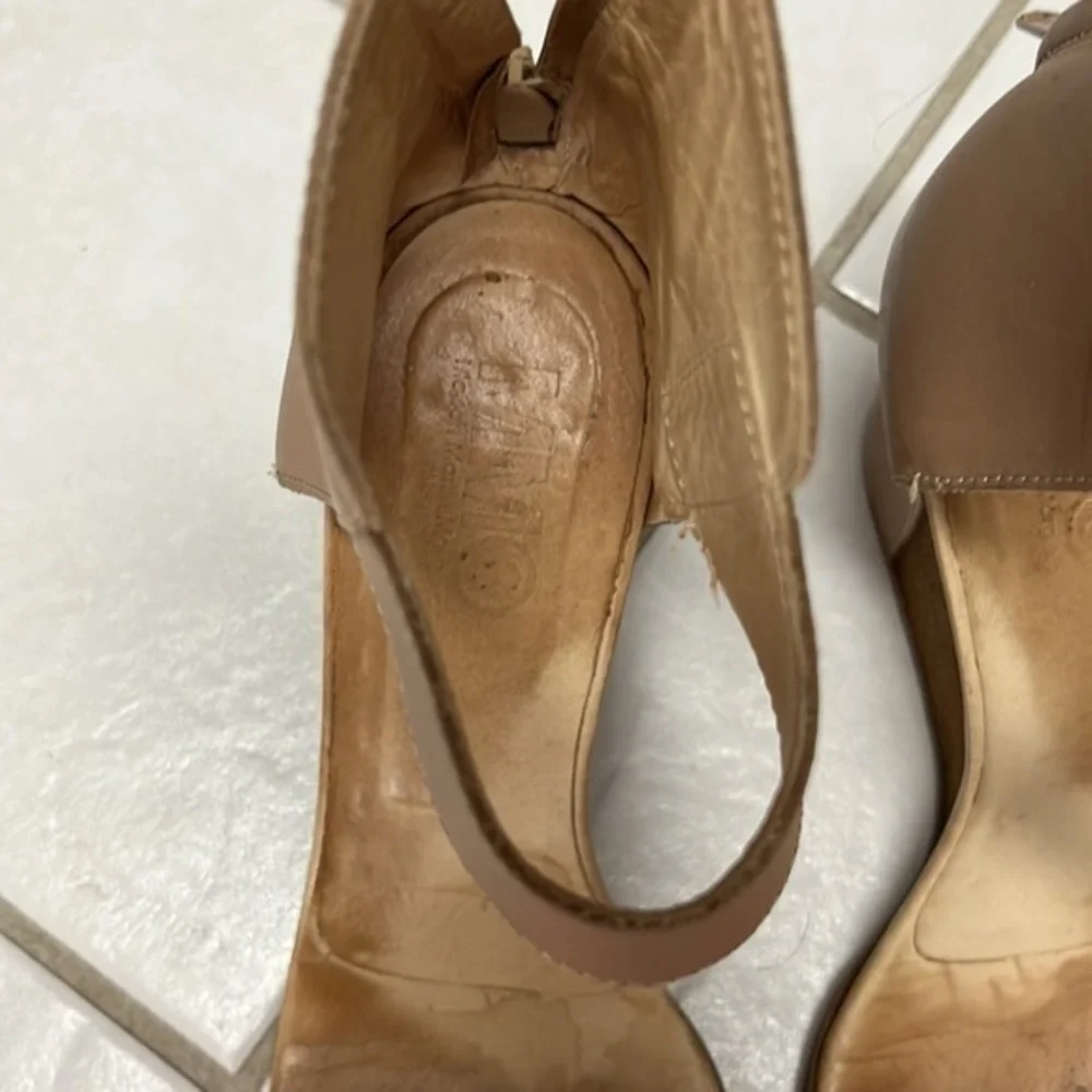 Maison Martin Margiela MM6 Paris pink wedge heels